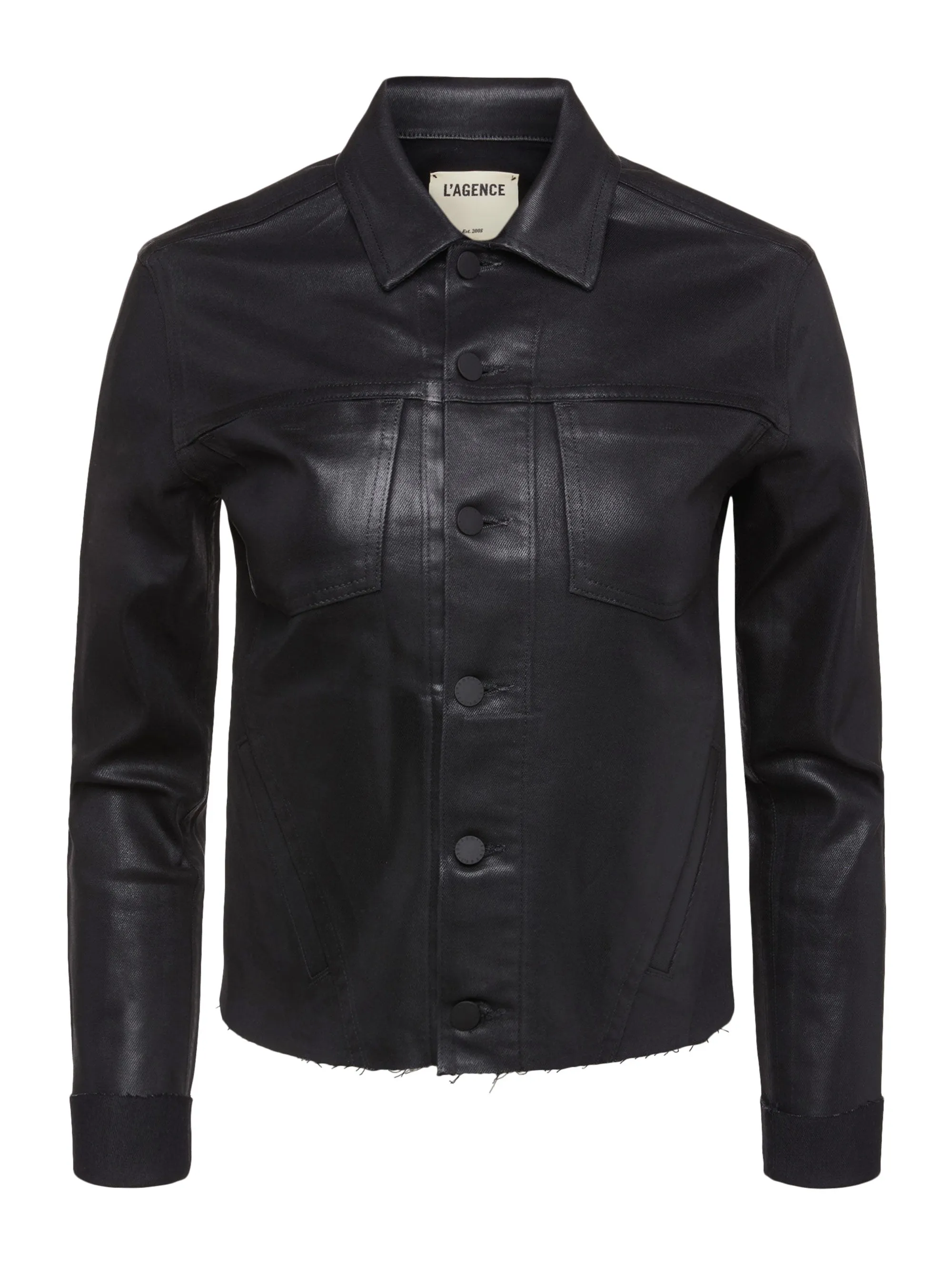 Janelle Beschichtete Denim-Jacke