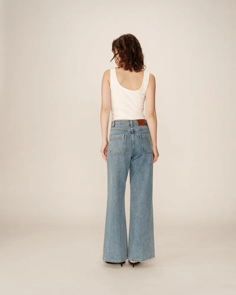 Jeans Juni Hellblau