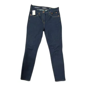 Jeans Skinny By J. Crew In Blue Denim, Size:4P j crew