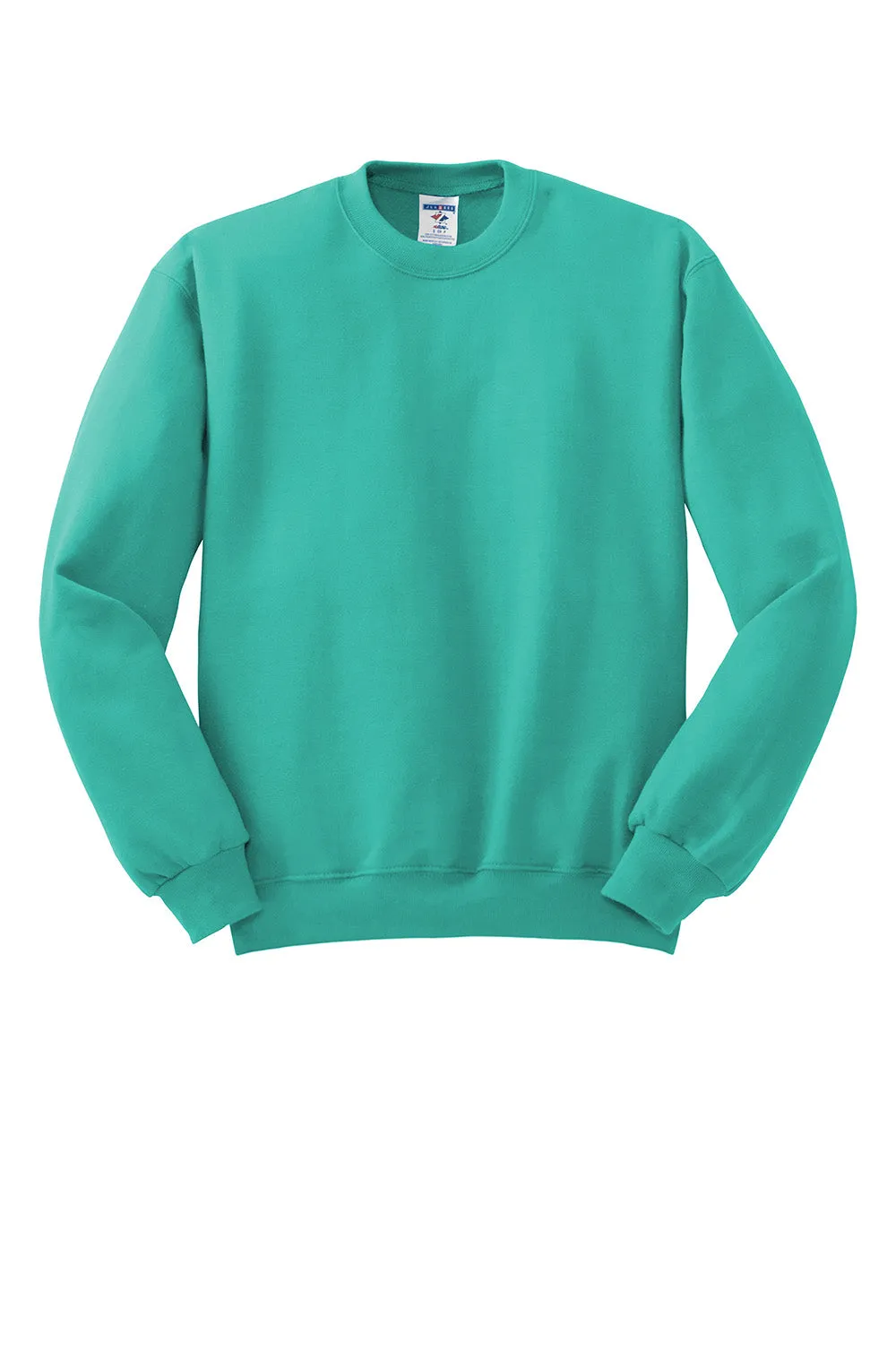 Jerzees Herren NuBlend Fleece Crewneck Sweatshirt - Cool Mint