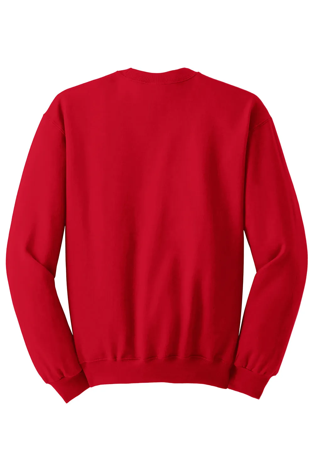Jerzees Herren NuBlend Fleece Rundhalspullover - Echtes Rot
