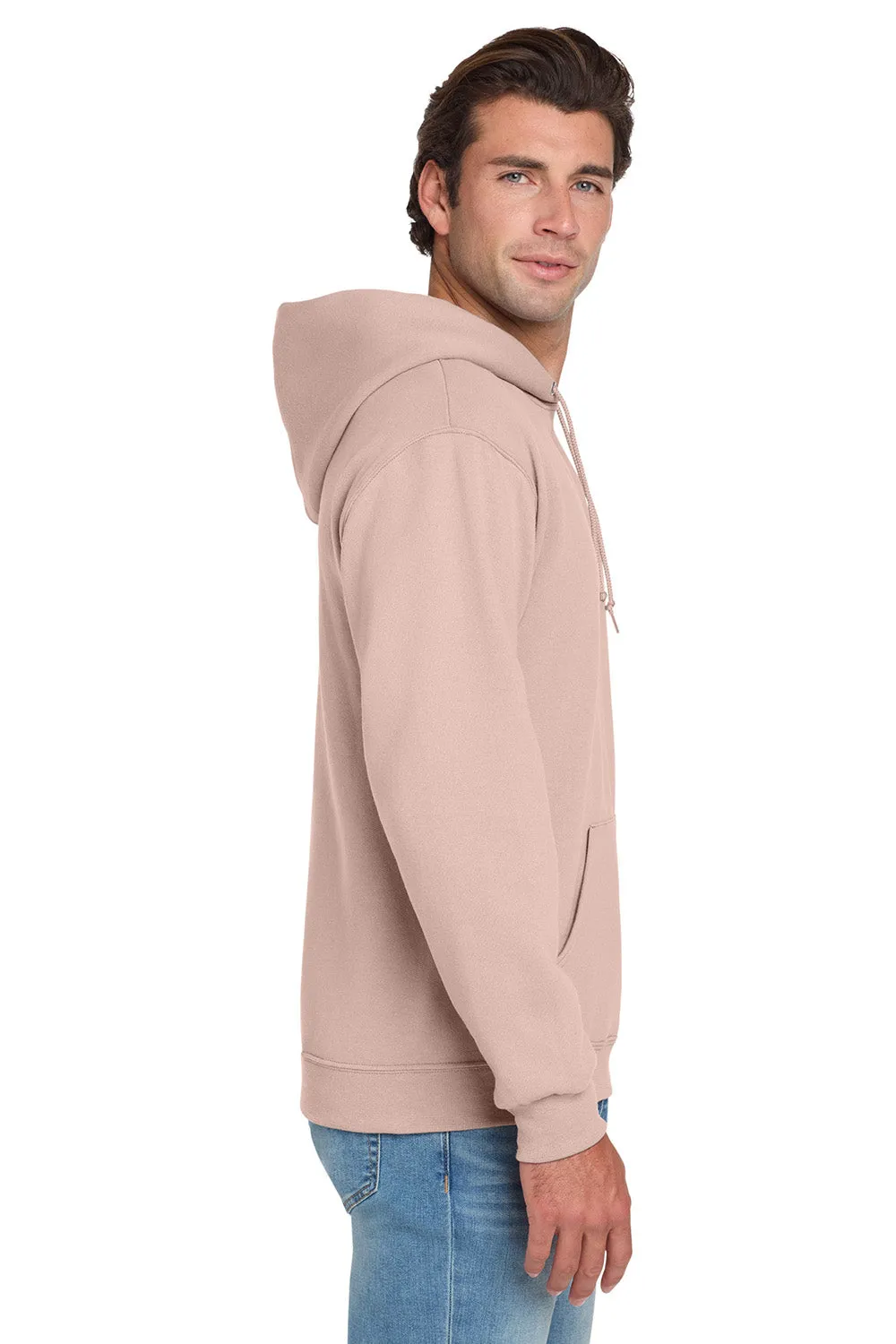 Jerzees Herren NuBlend pillingresistente Fleece Kapuzenpullover Hoodie mit Kangaroo-Tasche - Blassrosa