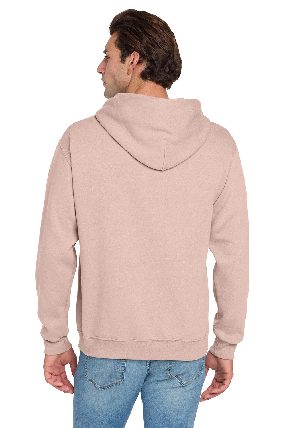 Jerzees Herren NuBlend pillingresistente Fleece Kapuzenpullover Hoodie mit Kangaroo-Tasche - Blassrosa