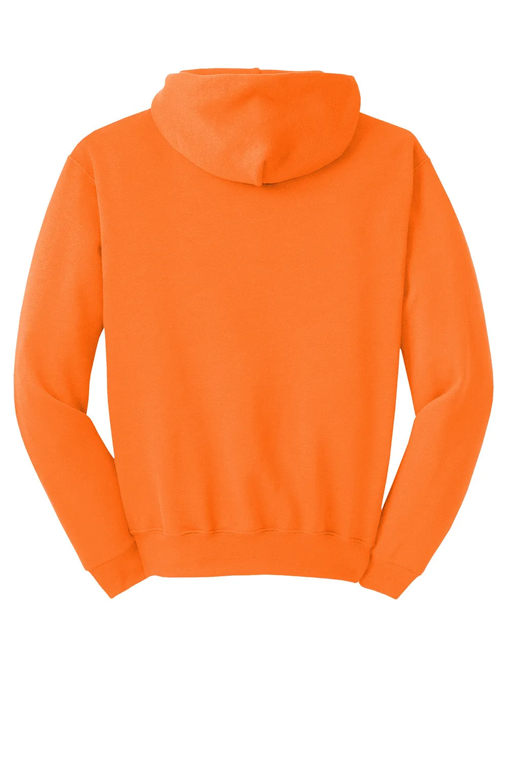 Jerzees Herren NuBlend pillingresistente Fleece Kapuzenpullover Hoodie mit Kangaroo-Tasche - Sicherheitsorange