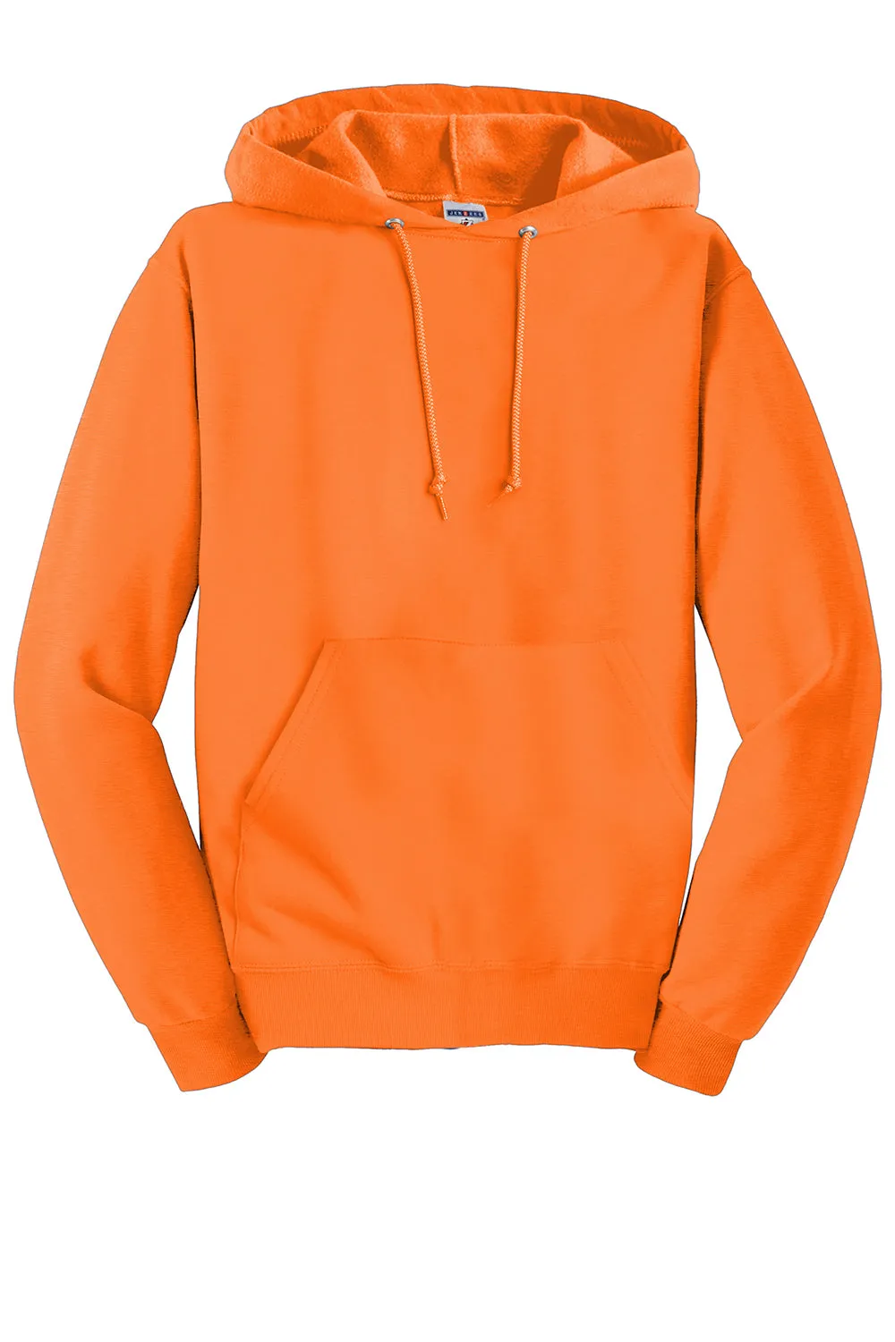 Jerzees Herren NuBlend pillingresistente Fleece Kapuzenpullover Hoodie mit Kangaroo-Tasche - Sicherheitsorange