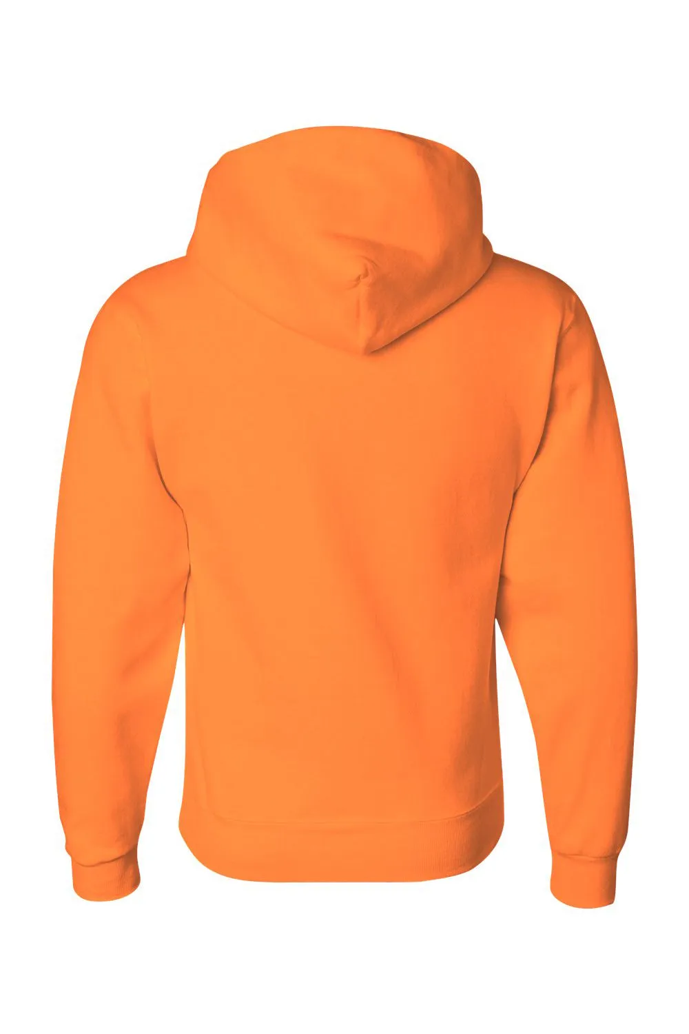 Jerzees Herren Super Sweats NuBlend pillingresistente Fleece Kapuzenpullover Hoodie mit Kangaroo-Tasche - Sicherheitsorange
