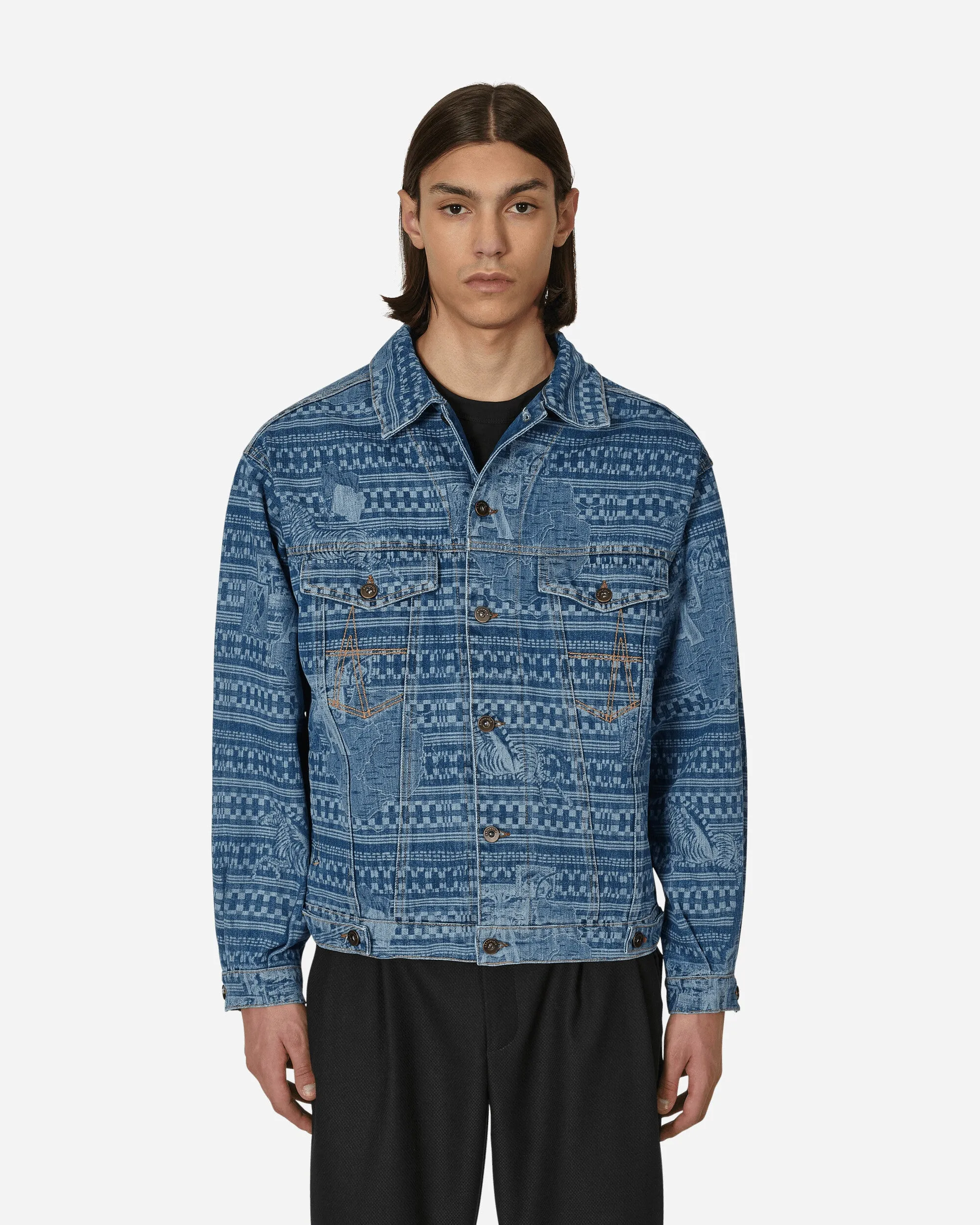 Kampala Denim Jacke Blau