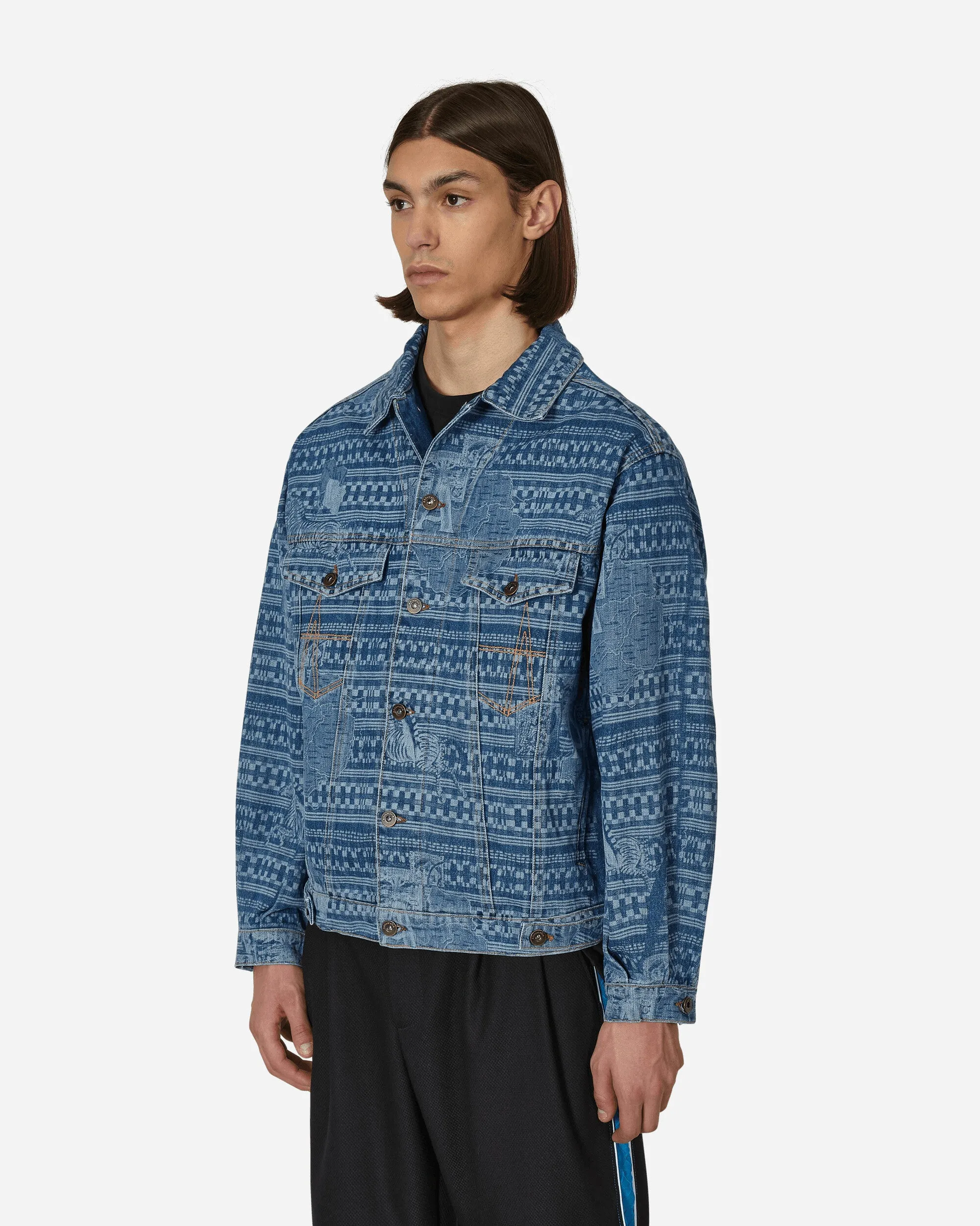 Kampala Denim Jacke Blau