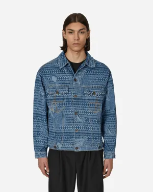 Kampala Denim Jacke Blau