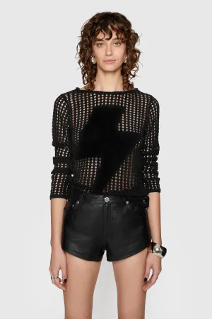 Katelin Mesh Sweater