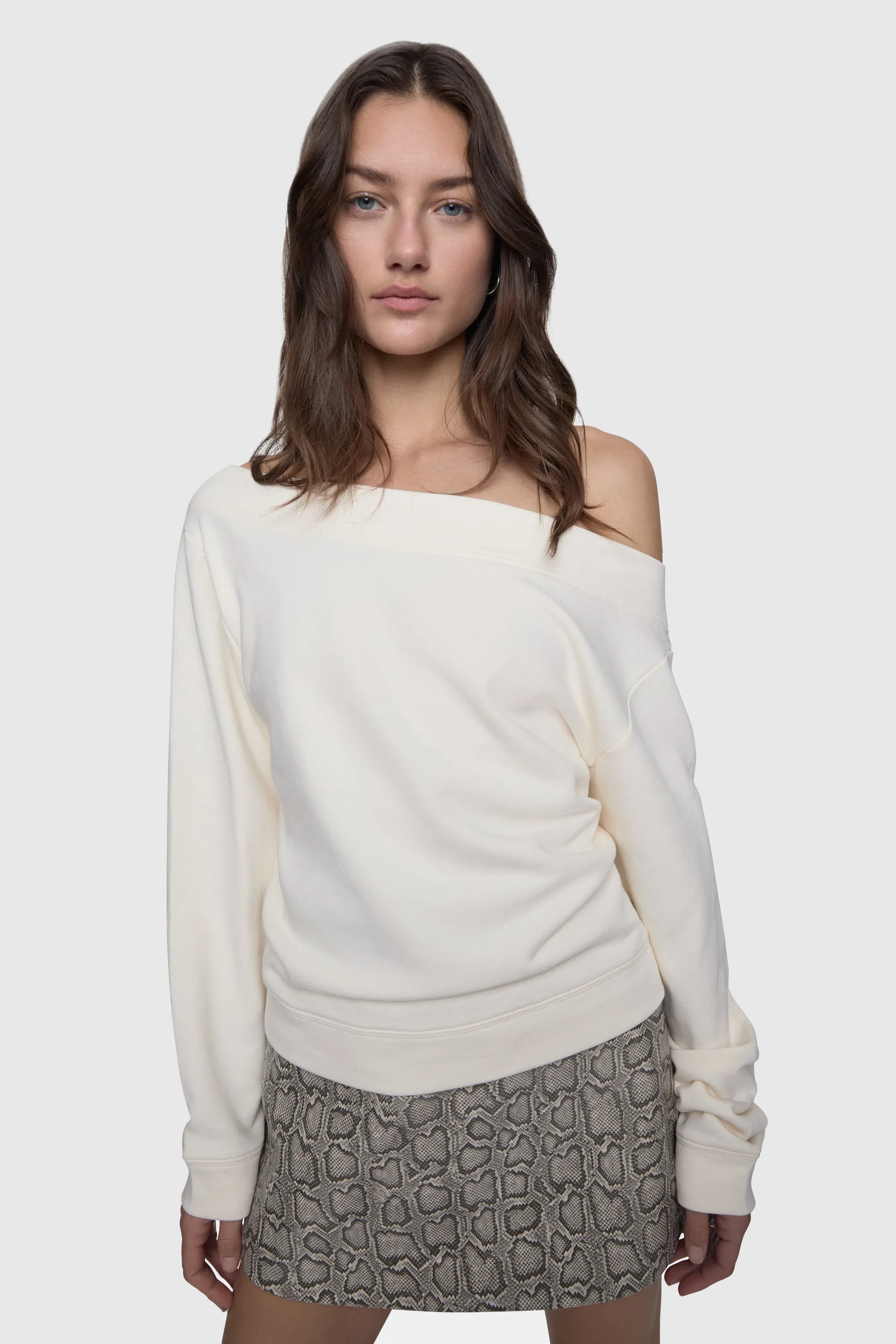 Kora Off-Shoulder Sweatshirt