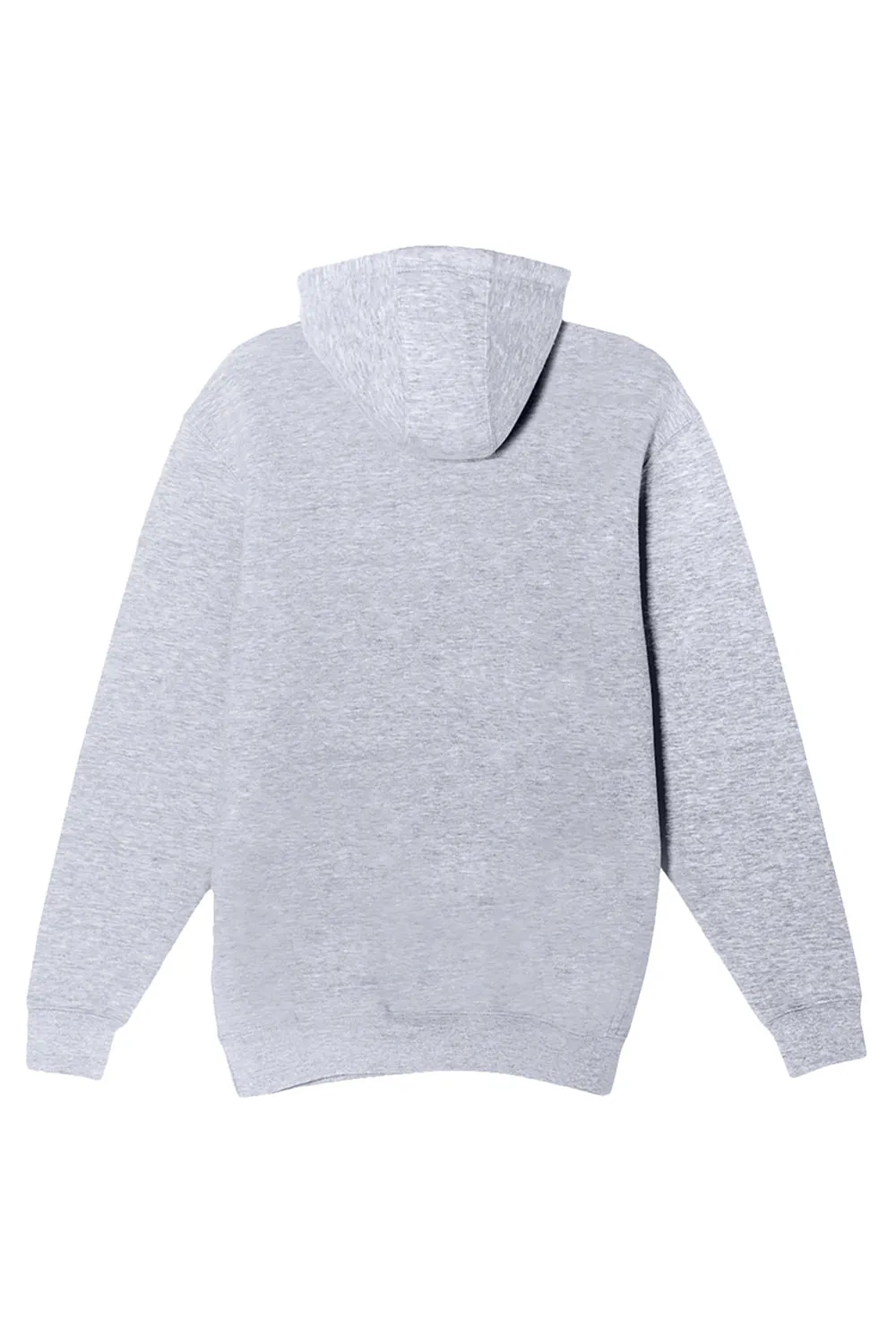 Lane Seven Herren Kapuzenpullover mit Kangaroo-Tasche - Heather Grey
