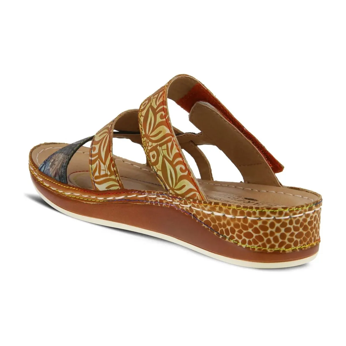 L'Artiste By Spring Step Kaiman Kamel Multi Leder