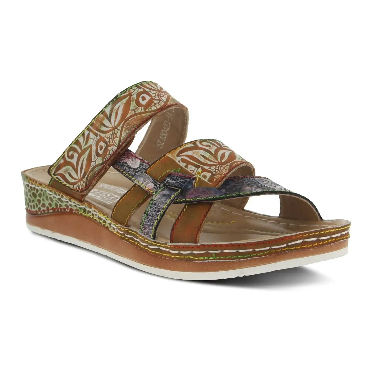 L'Artiste By Spring Step Kaiman Kamel Multi Leder