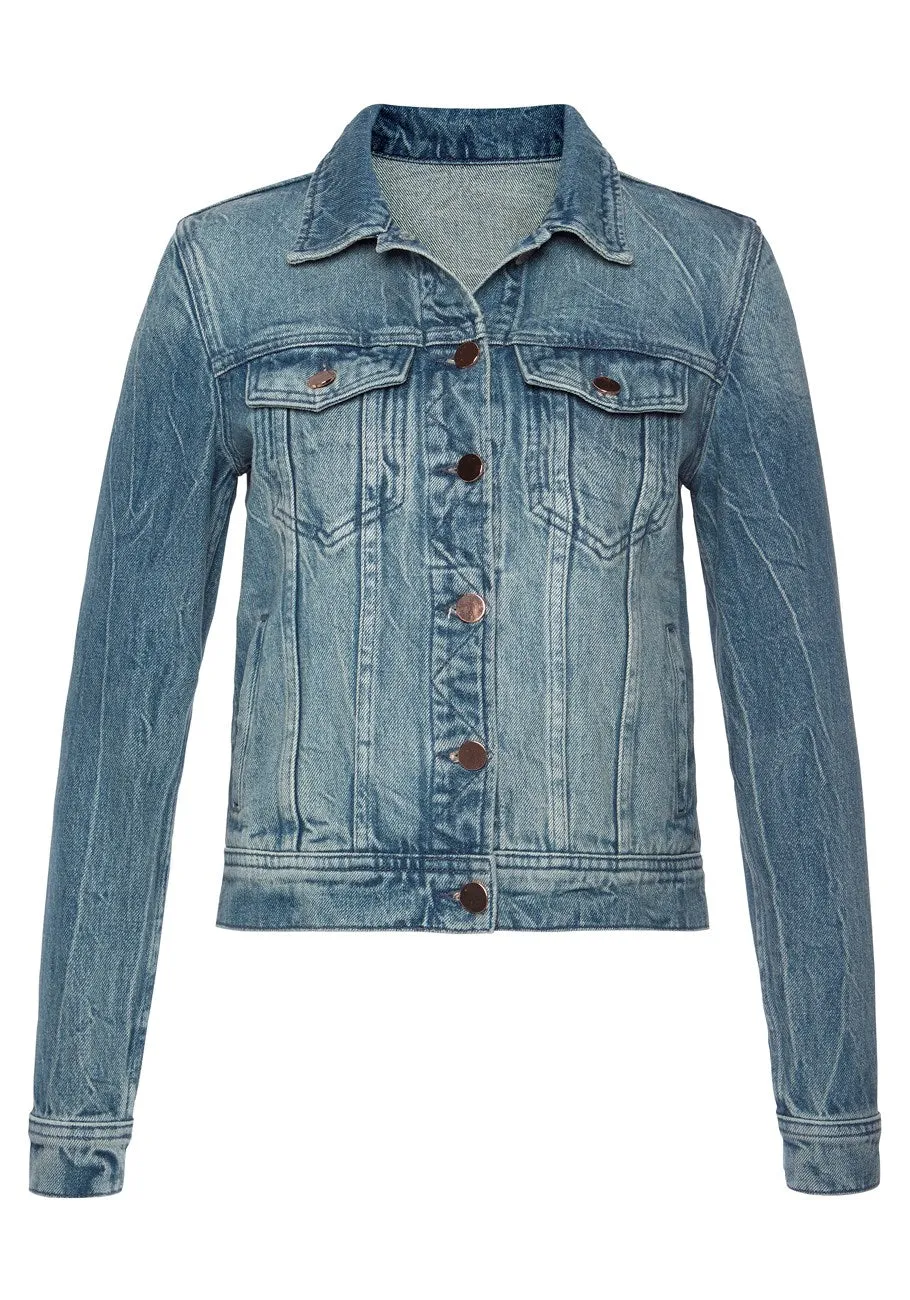 LASCANA Damen Denim Jacke
