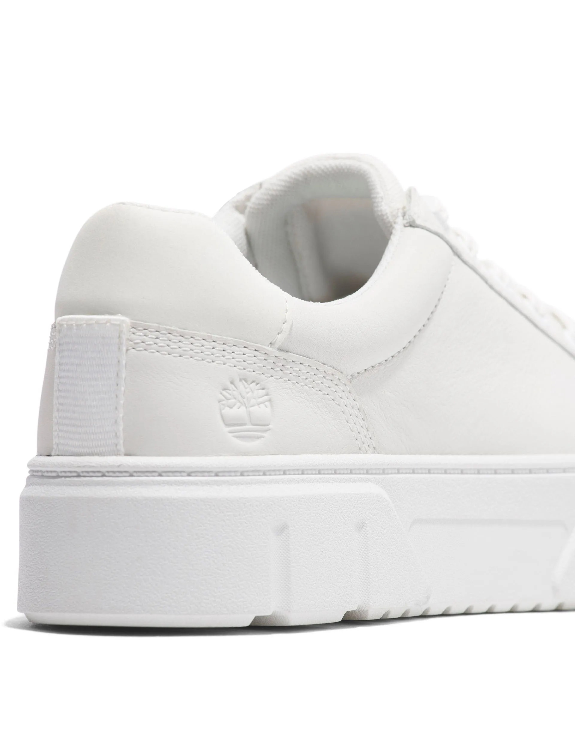 Laurel Court Leder-Sneaker Weißes Leder