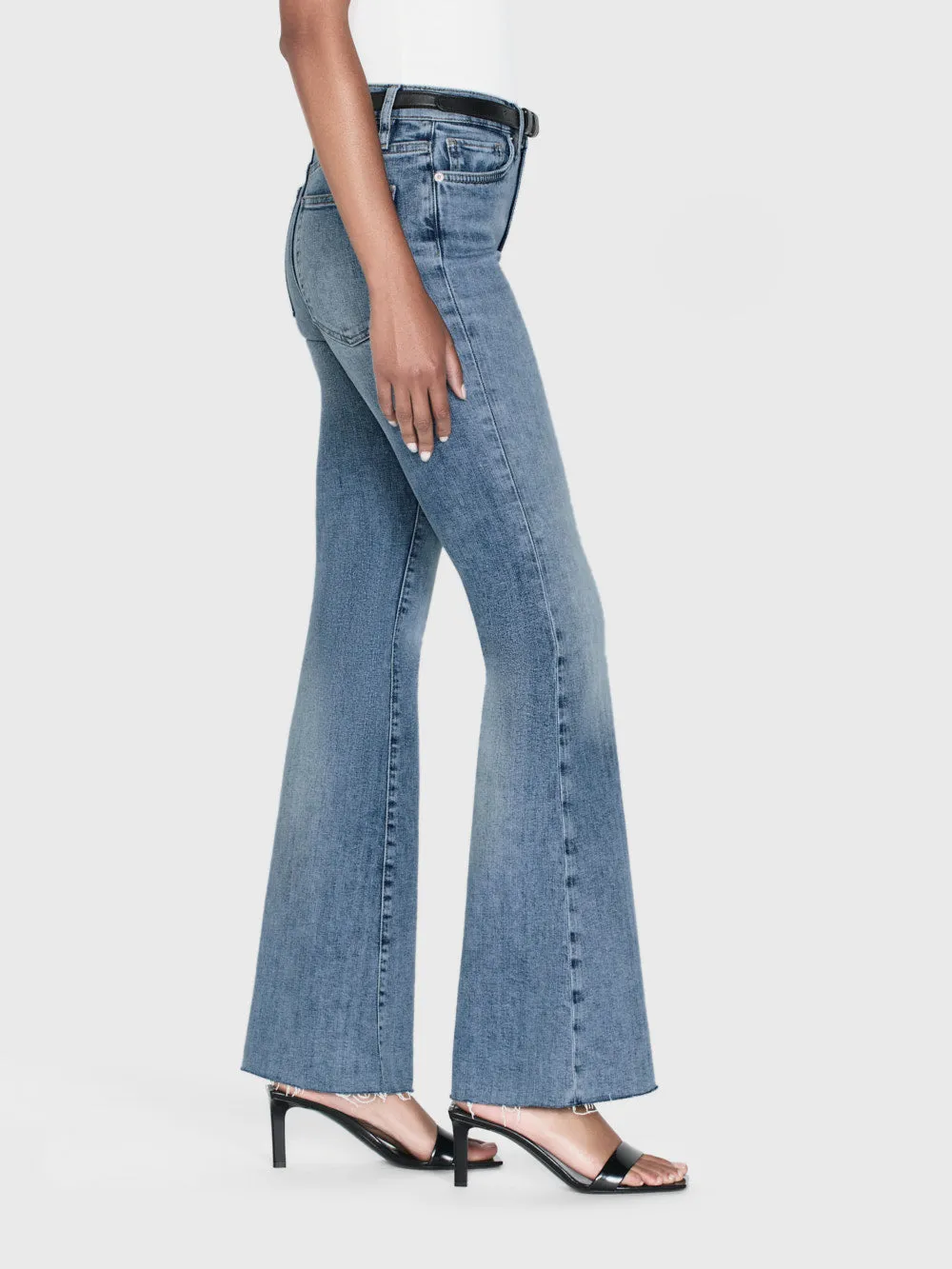 Le Easy Flare Raw Fray -- Verspieltheit