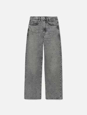 Le Jane Crop Mit Nieten -- Subkultur