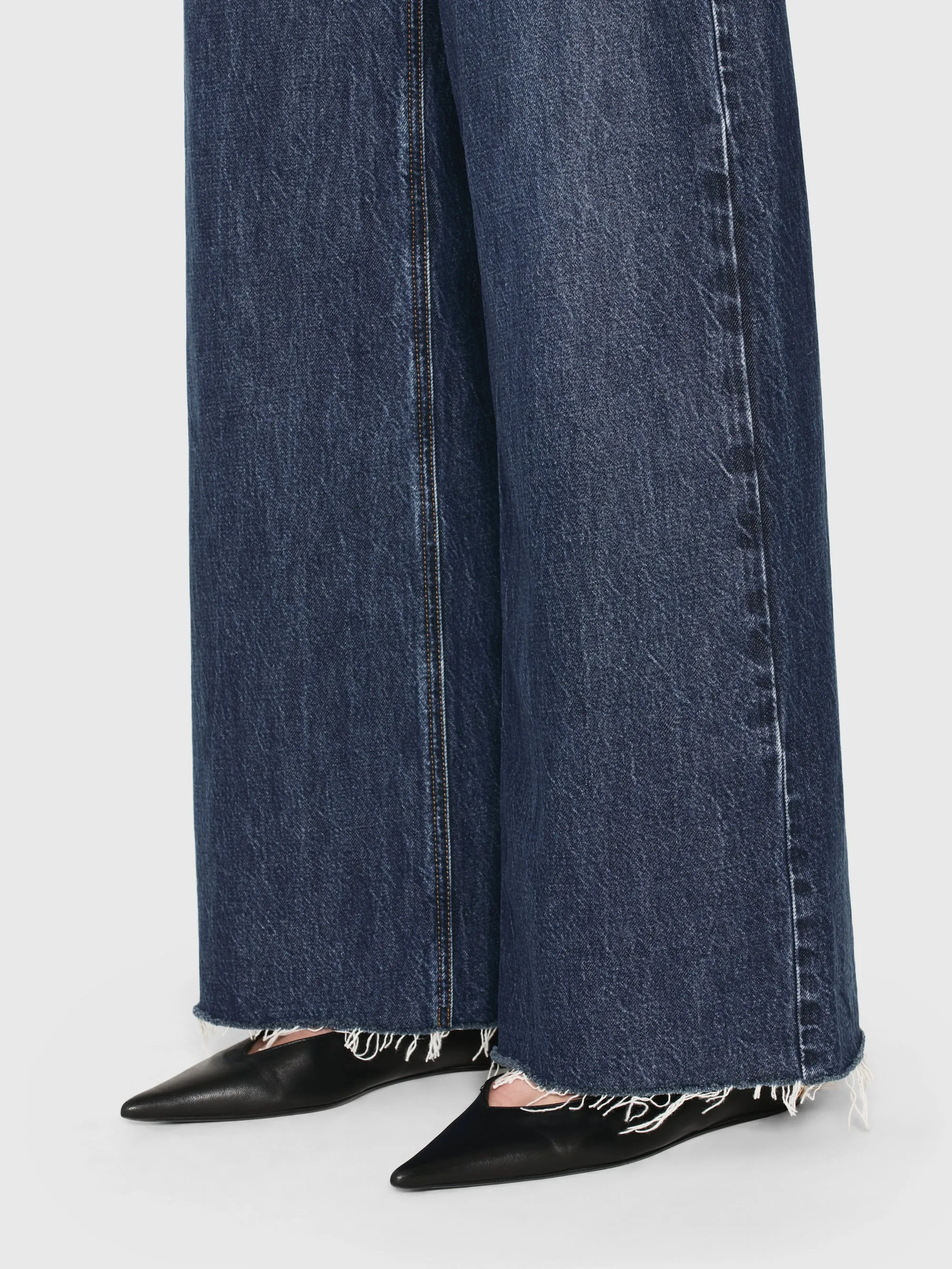 Le Low Baggy Weite Bein - Blindspot Roher Saum