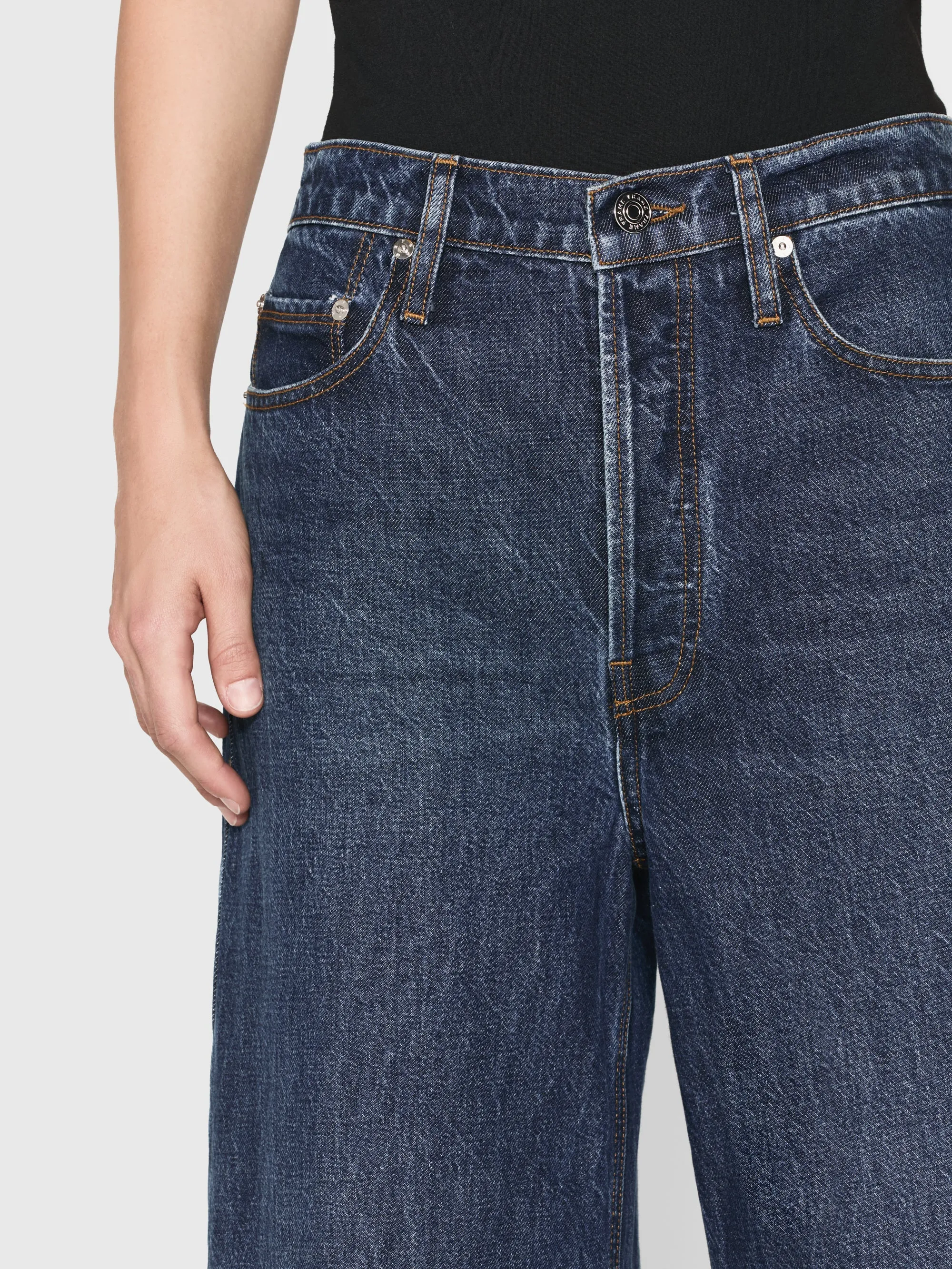 Le Low Baggy Weite Bein - Blindspot Roher Saum