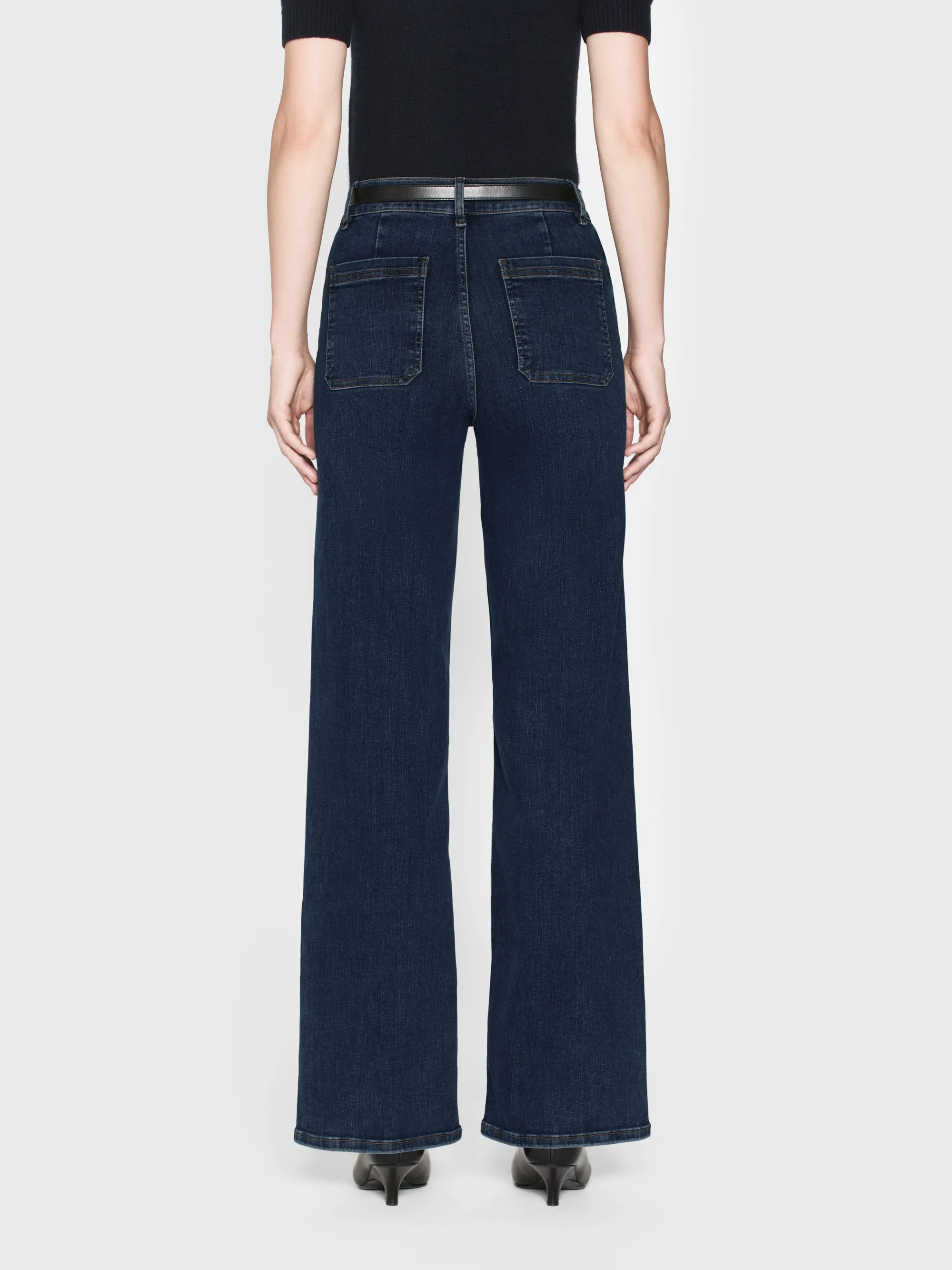Le Slim Palazzo Bardot Pocket – Kursiv
