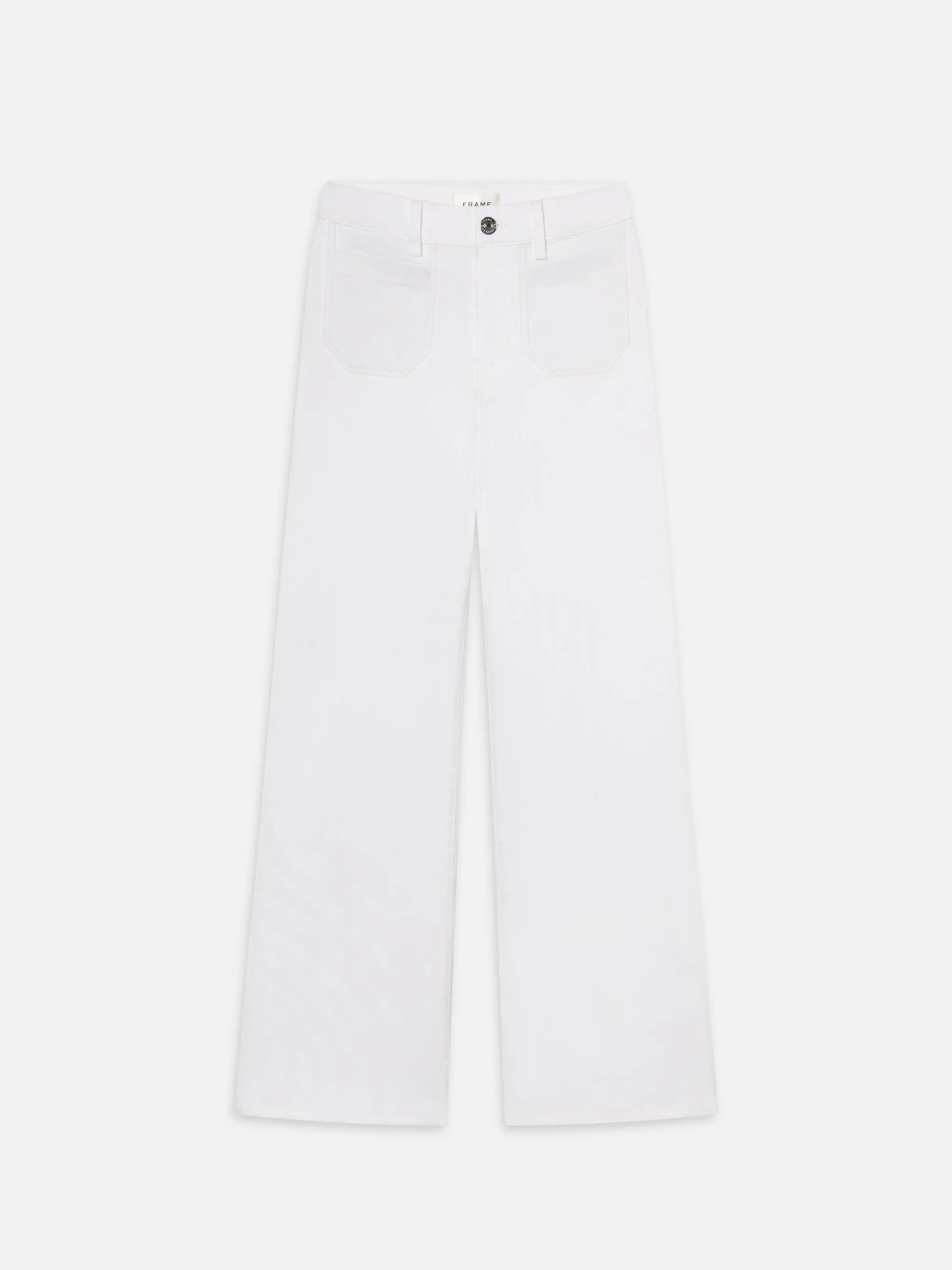 Le Slim Palazzo Modernist Pocket -- Weiß