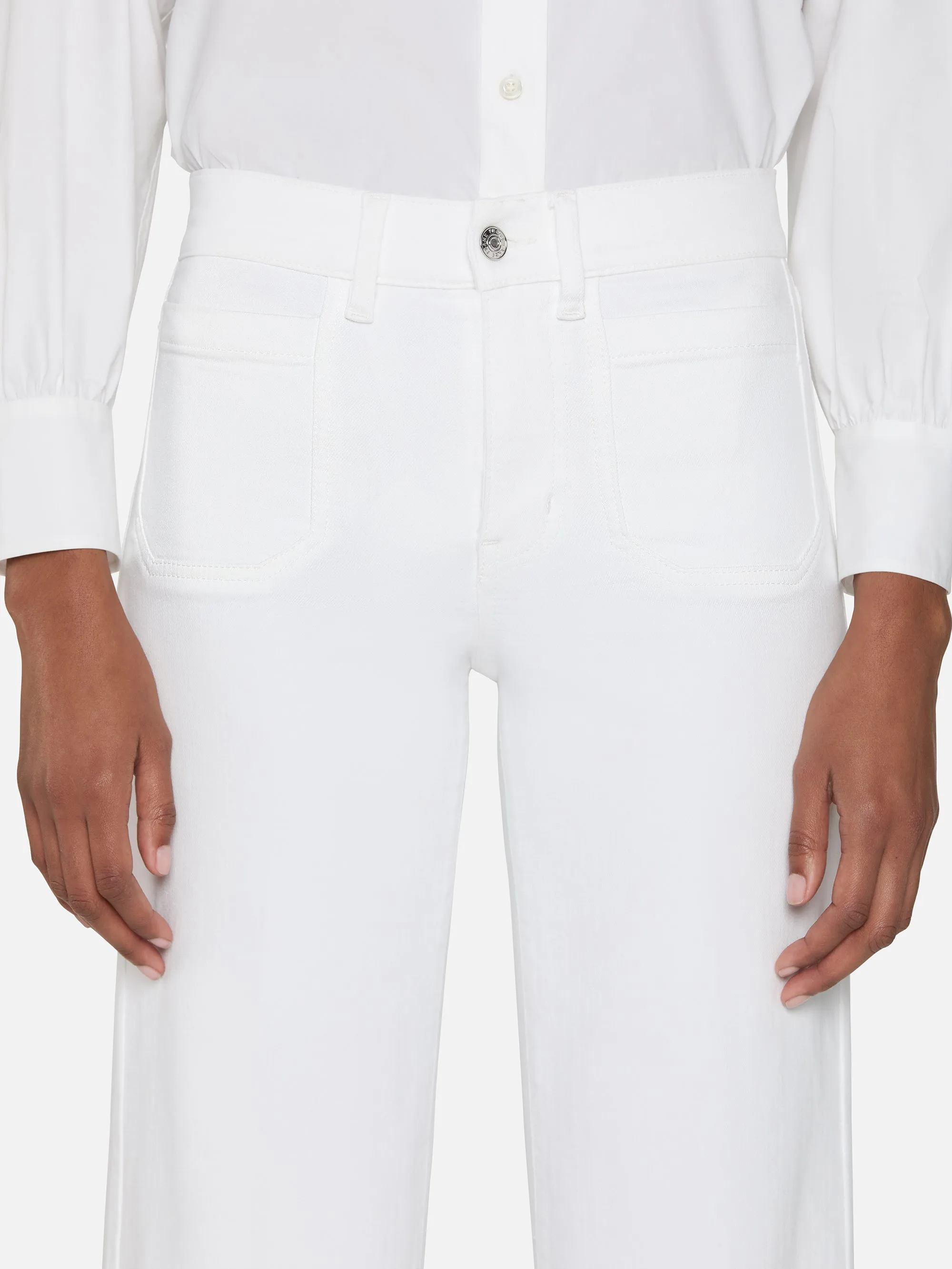 Le Slim Palazzo Modernist Pocket -- Weiß