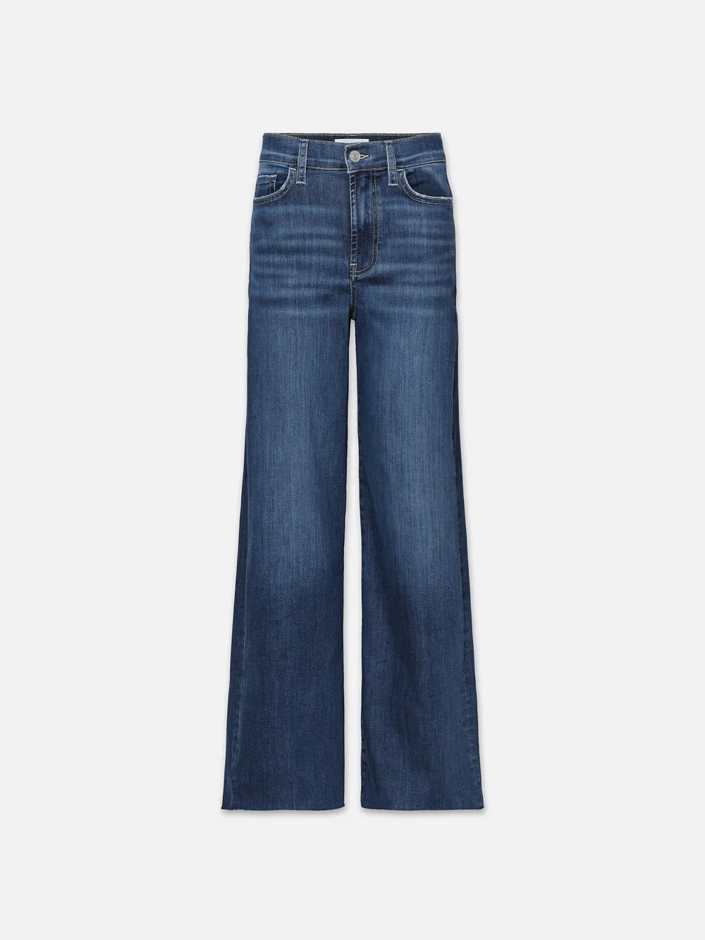 Le Slim Palazzo Raw Hem -- Lupine