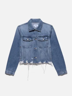 Die Vintage-Jacke mit natürlichem Saum -- Rossum Rips