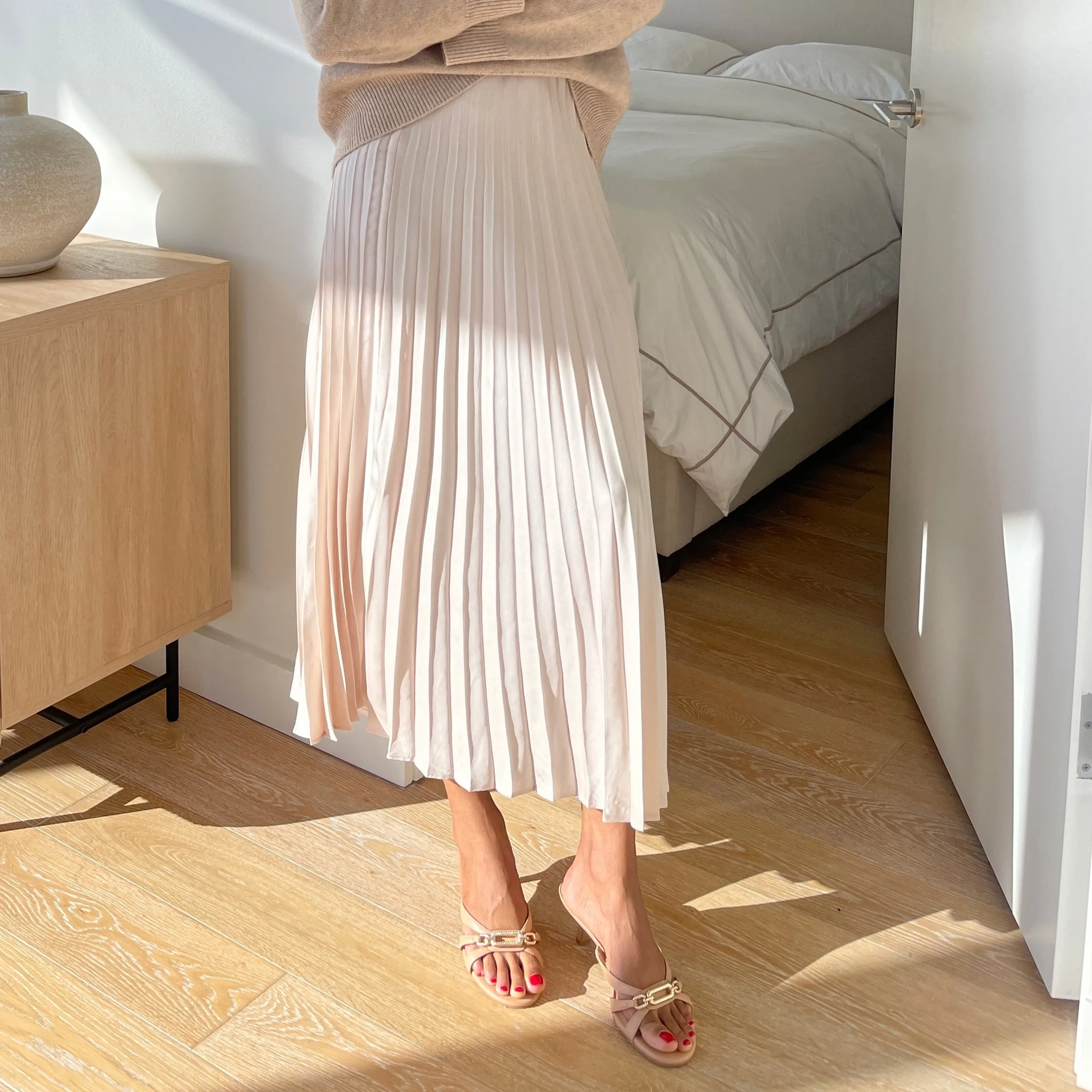 LERAH HEELS CAFE GEPRÄGTES LEDER