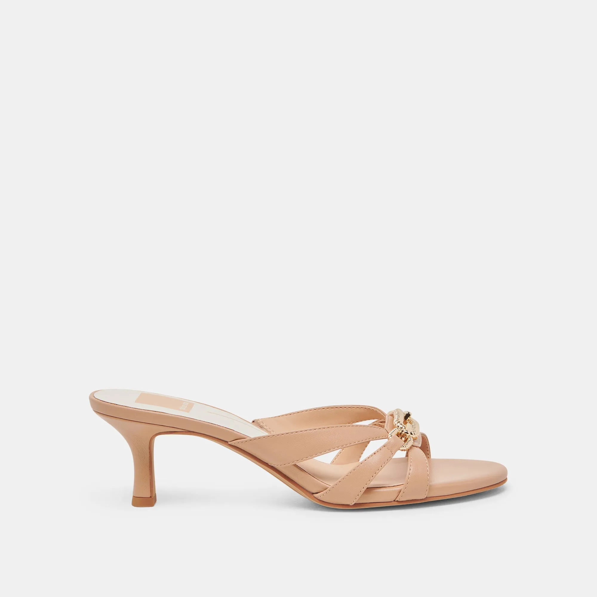 LERAH HEELS CAFE GEPRÄGTES LEDER