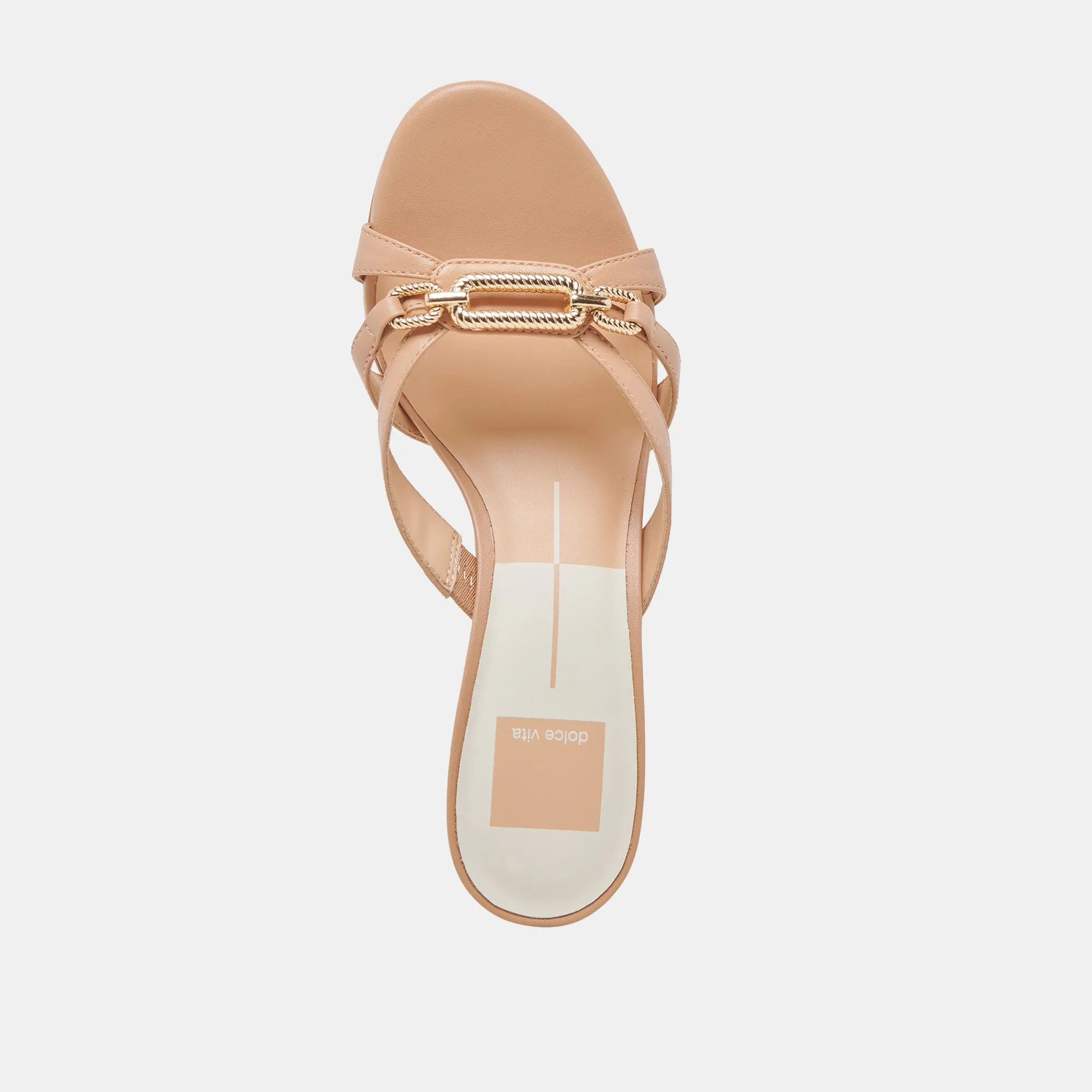 LERAH HEELS CAFE GEPRÄGTES LEDER