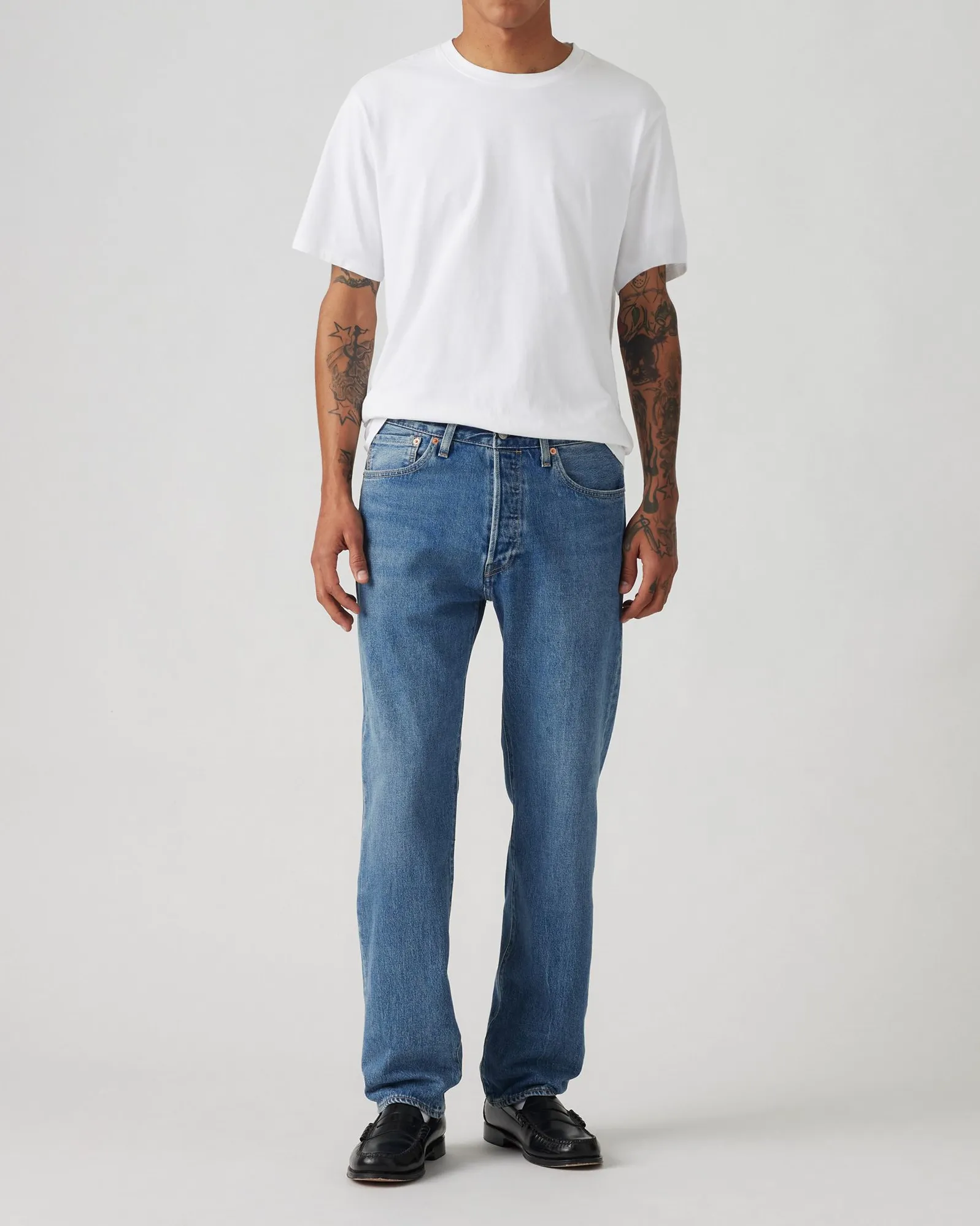 Levi's® 501 Original Regular Fit Herrenjeans - Never Settle Stretch