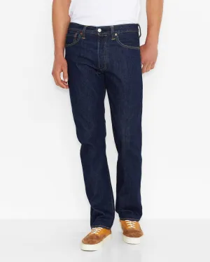 Levi's® 501 Original Regular Fit Herrenjeans - Einwaschblau