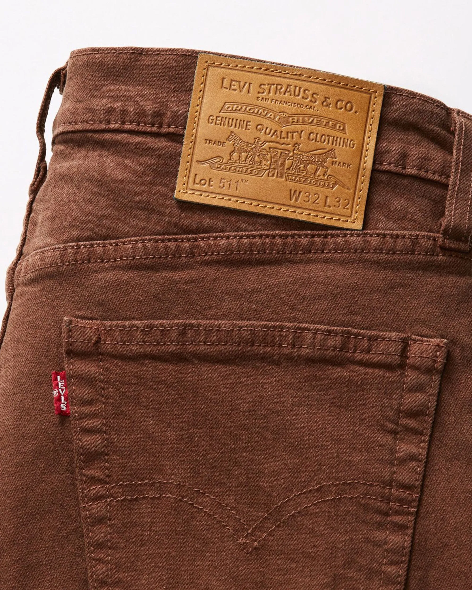 Levi's® 511 Slim Fit Herrenjeans - Kräftiger Lehm GD
