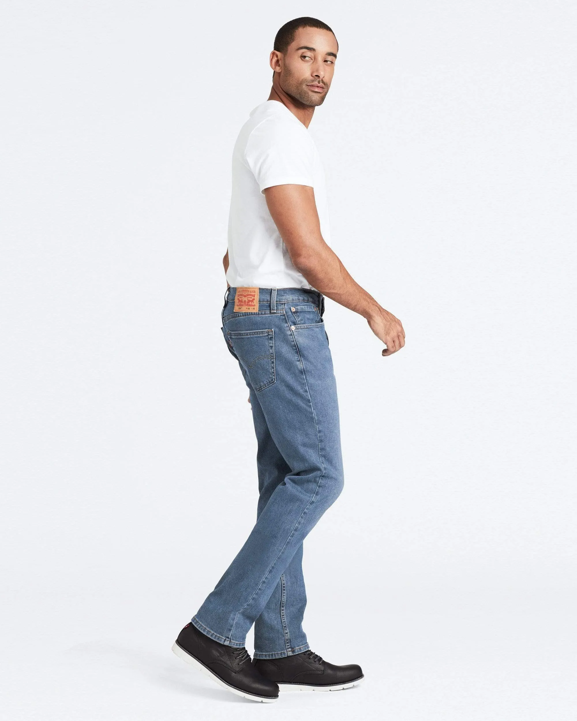 Levi's® 514 Relaxed Straight Herrenjeans - Stonewash Stretch T2