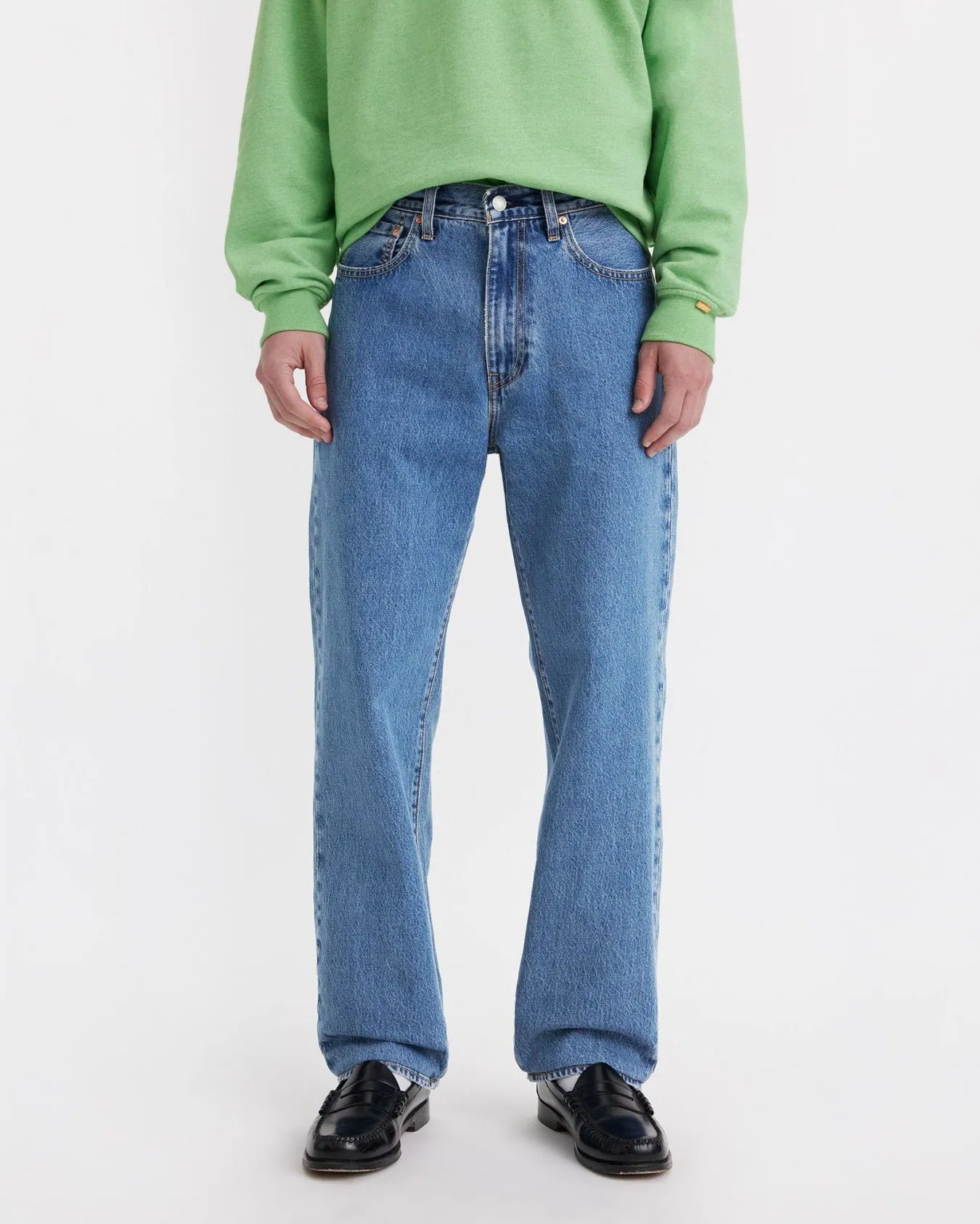 Levi's® 568 Locker sitzende Herrenjeans - Blaue Essentials
