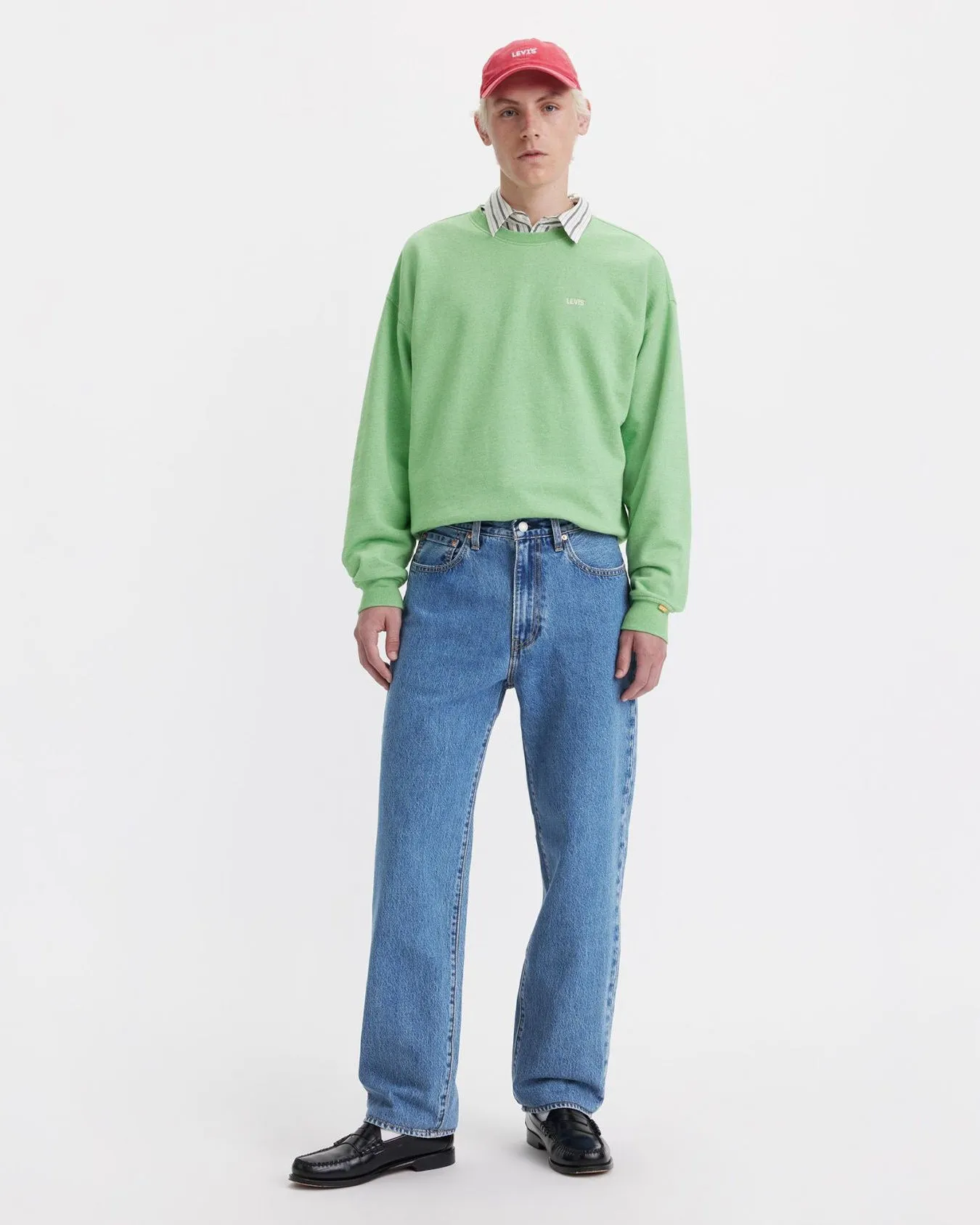 Levi's® 568 Locker sitzende Herrenjeans - Blaue Essentials