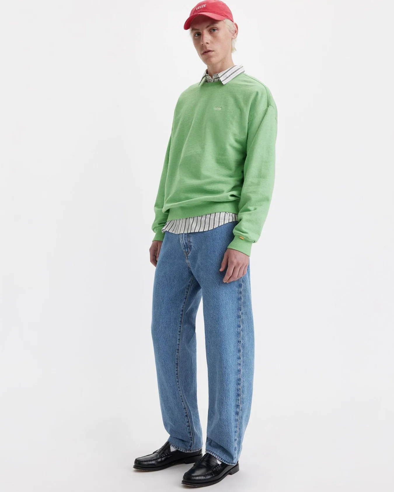Levi's® 568 Locker sitzende Herrenjeans - Blaue Essentials