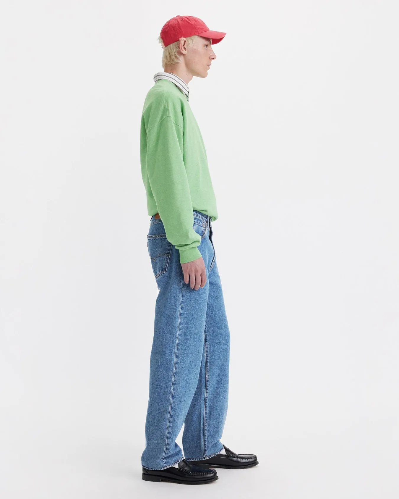 Levi's® 568 Locker sitzende Herrenjeans - Blaue Essentials