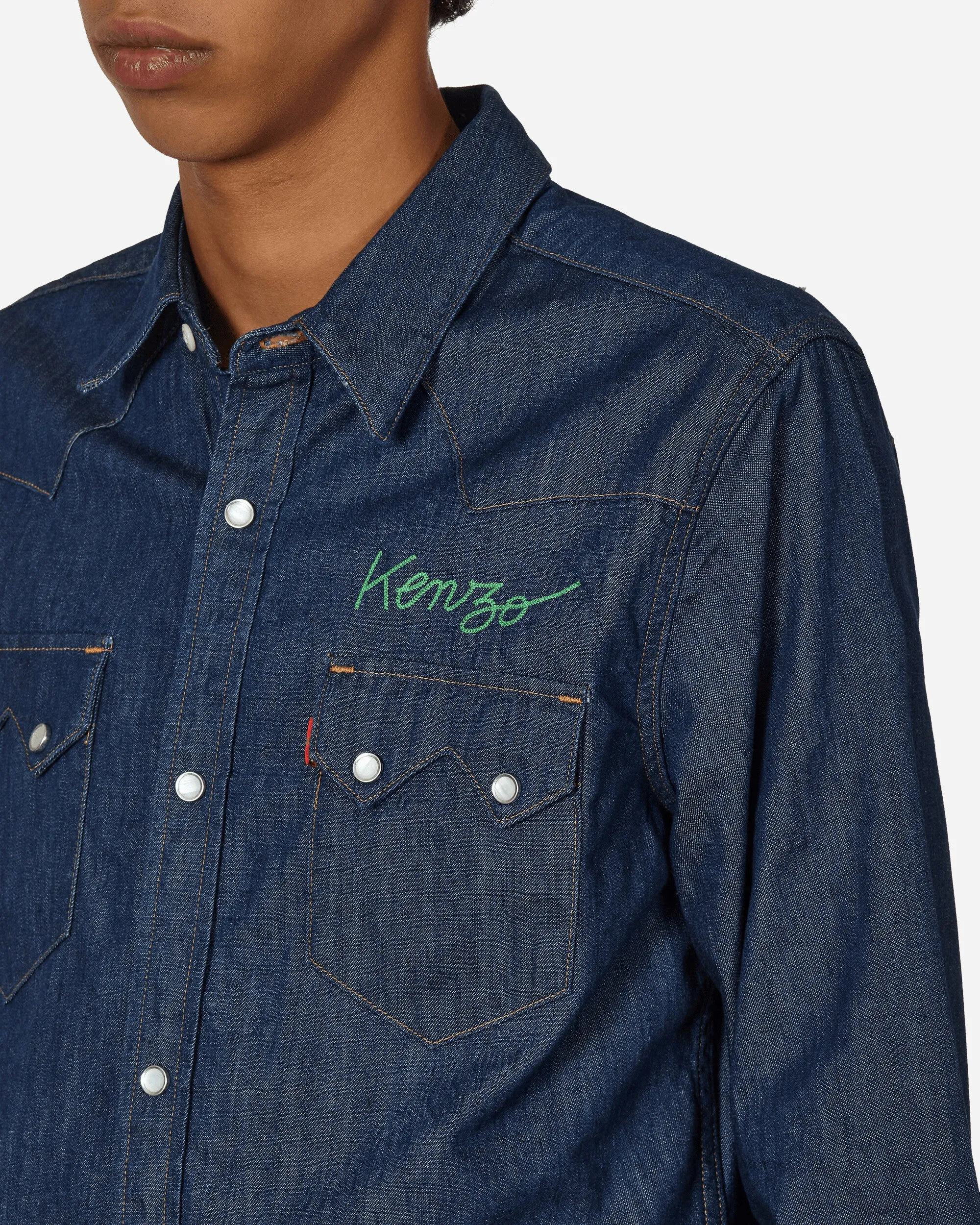 Levi’s® Cowboy-Hemd in Rinse Blue