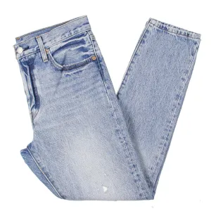 Levi's Damen 501 Destructed Knopfleiste Skinny Jeans