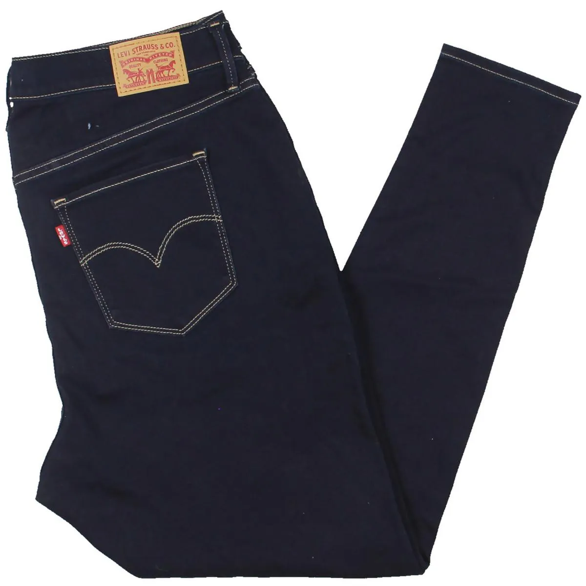 Levi's Damen Plus 720 High Rise Skinny Jeans in Dunkelblau