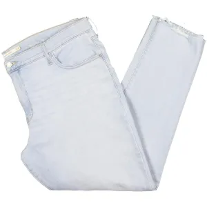 Levi's Damen Plus Denim Jeans mit Rohsaum und schmaler Passform