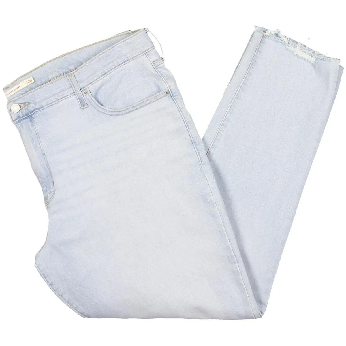Levi's Damen Plus Denim Jeans mit Rohsaum und schmaler Passform