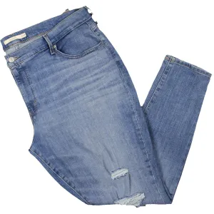 Levi's Damen Plus Hypersoft Mid-Rise Stretch Skinny Jeans