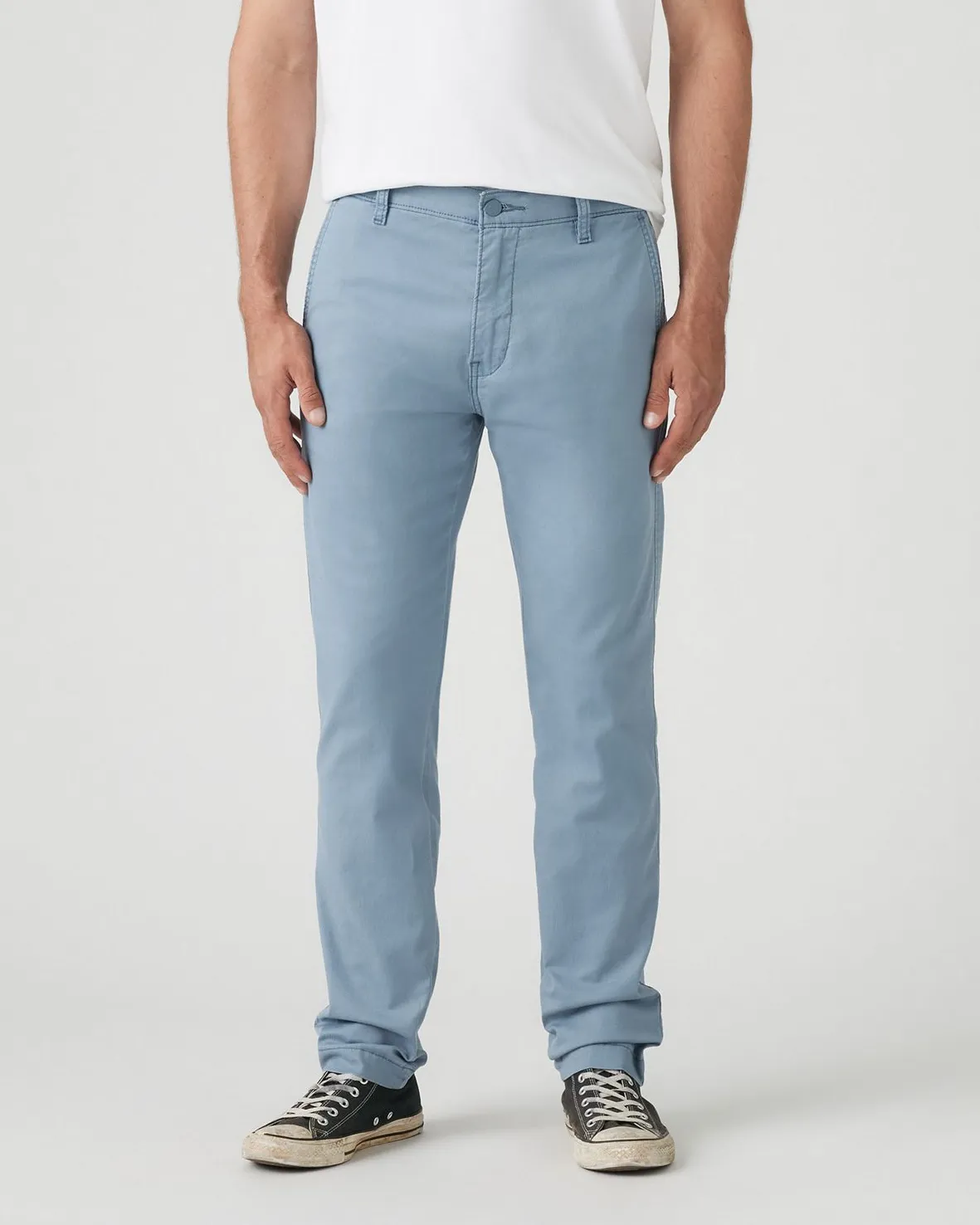 Levi's® XX Chino Standard II Regular Tapered Leinen-Mix Chinos - Dampfblau