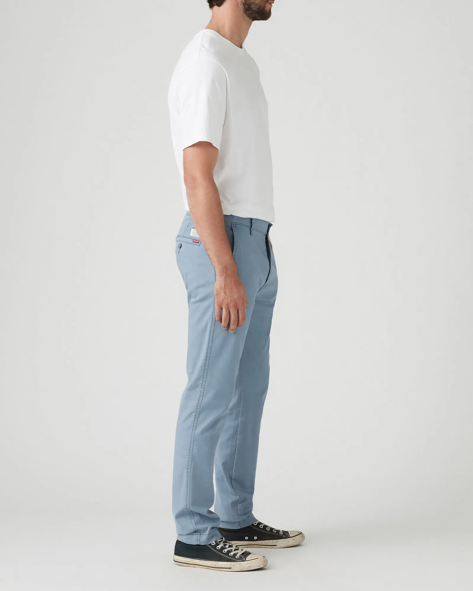 Levi's® XX Chino Standard II Regular Tapered Leinen-Mix Chinos - Dampfblau