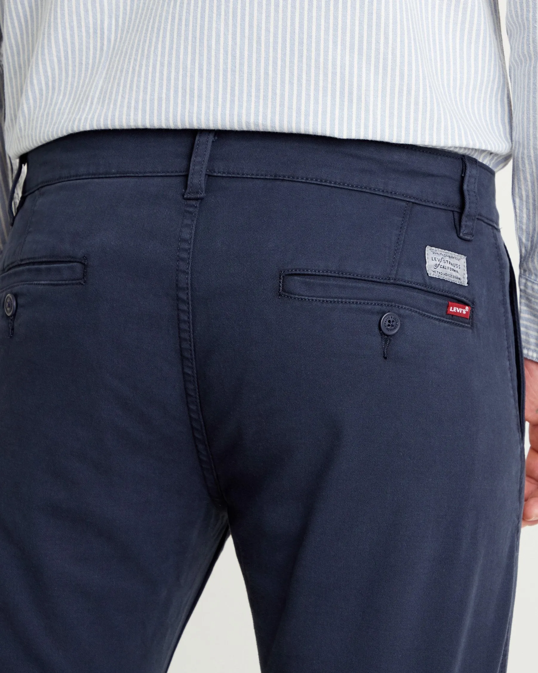 Levi's® XX Chino Standard II Regular Tapered Herren Chinos - Baltisches Marineblau Schattig