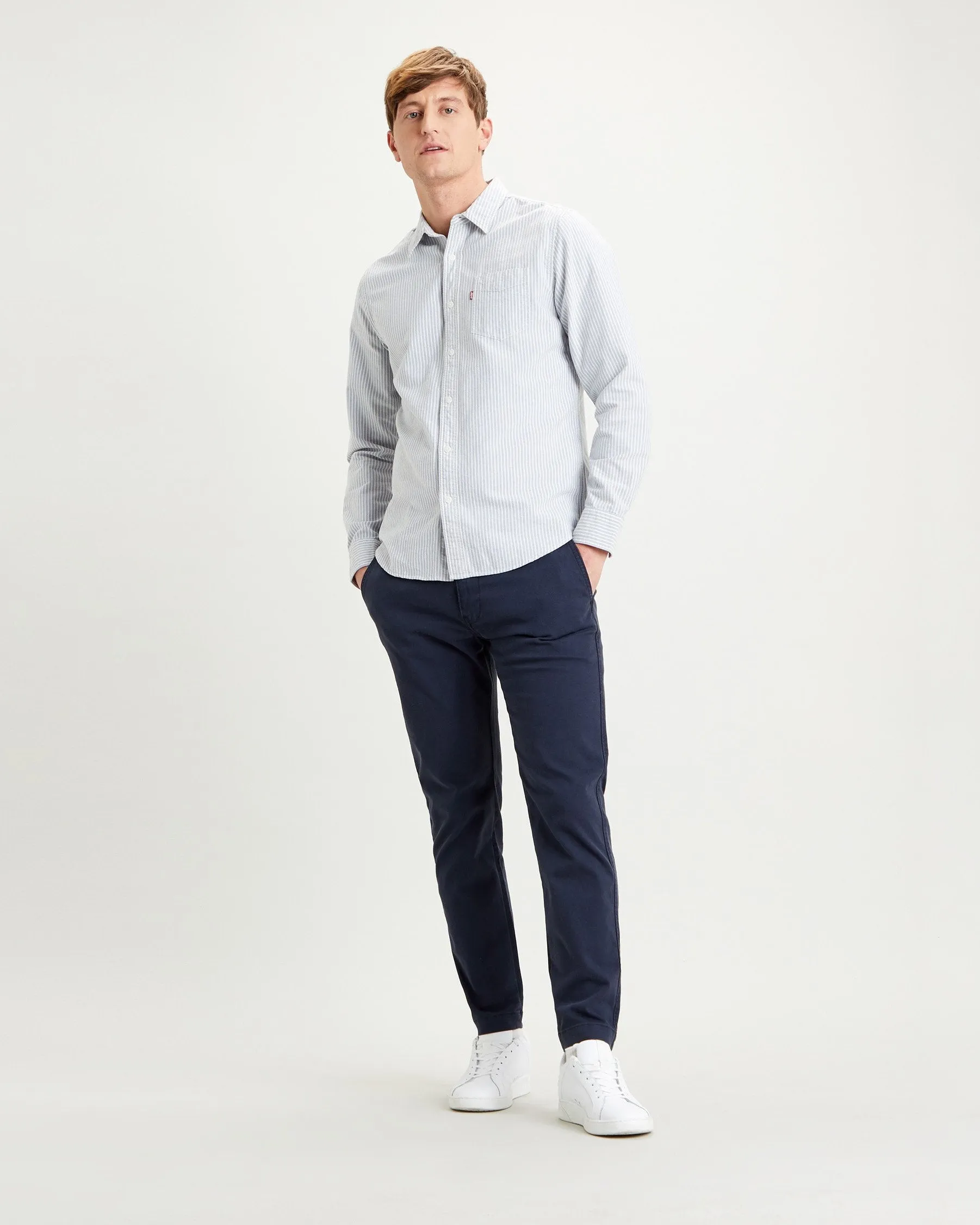 Levi's® XX Chino Standard II Regular Tapered Herren Chinos - Baltisches Marineblau Schattig